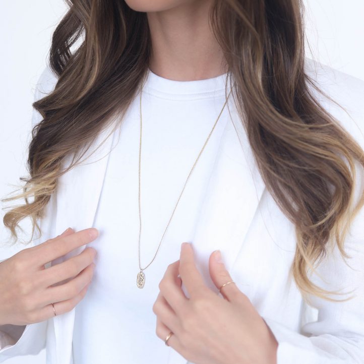 Victoria Cunningham Trunk Show: 14k intuition (charm only) 13/16 x 3/8