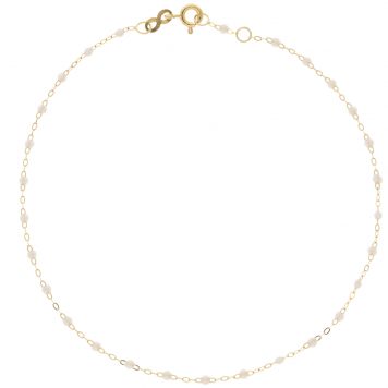 gigiCLOZEAU: Classic Gigi Anklet Opal 9.4"