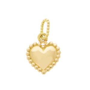 gigiCLOZEAU: Gold Lucky Heart Pendant