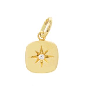 gigiCLOZEAU: Gold Miss Gigi Pendant