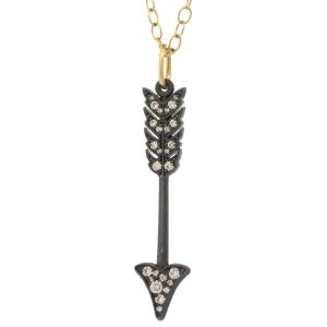 Erica Molinari:SS/Dia Small Arrow Charm,0.31cts