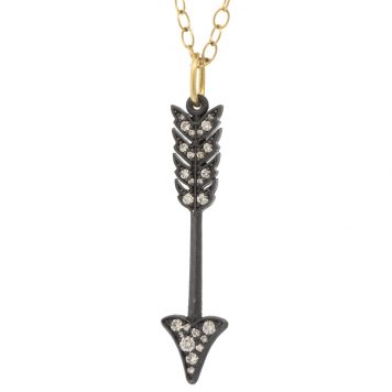 Erica Molinari:SS/Dia Small Arrow Charm,0.31cts