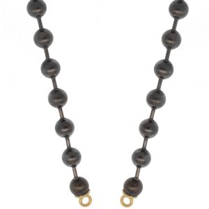 Erica Molinari: SS/18k Large Ball Open End Chain
