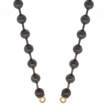 Erica Molinari: SS/18k Large Ball Open End Chain