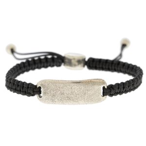 Gurhan:Men's bracelet,Silver,ID tag,6.3-10"