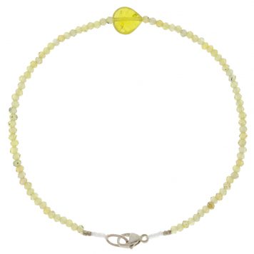 Margaret Solow: Bracelet, SS Clasp, Sapphire & Tourmaline