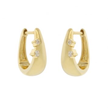 Pearl and Diamond Drop Earrings by Mizuki - NEWTWIST