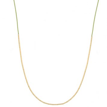 Abacus Row: Circinus necklace- pear