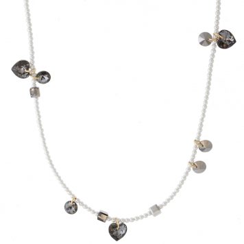 Abacus Row: Confetti Necklace, Moonstruck