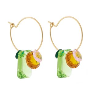 Abacus Row: Sweet Pea Earrings - No. 33