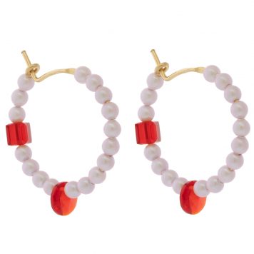 Abacus Row: Confetti Earrings, Amour