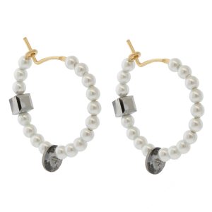 Abacus Row: Confetti Earrings, Moonstruck