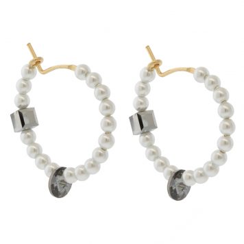 Abacus Row: Confetti Earrings, Moonstruck