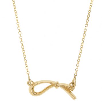 Lizzie Mandler:Single knot pendant necklace,18k