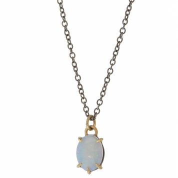 Hannah Blount: Andromeda's Orbit Opal Vanity Necklace