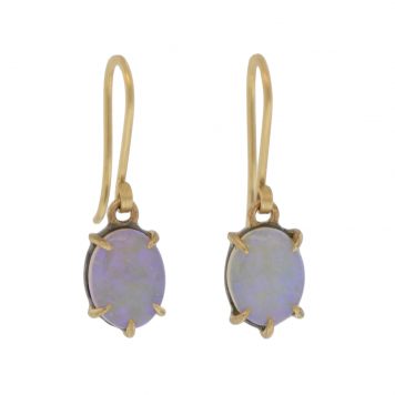 Hannah Blount: Leoncino's Orbit Opal Vanity Earrings