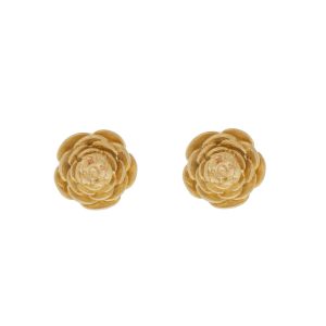 Hannah Blount: Rose Garden Studs, Large, 14k, No Diamonds