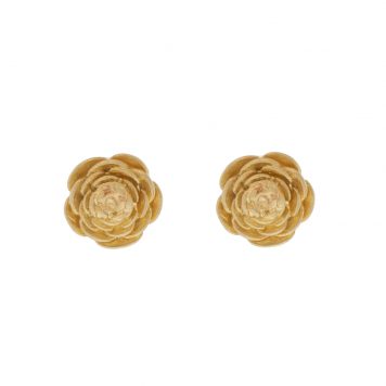 Hannah Blount: Rose Garden Studs, Large, 14k, No Diamonds