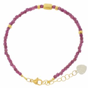 LuLu: Lhasa Bracelet, Ruby