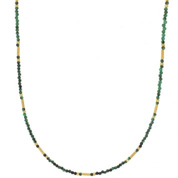 Lulu Designs: Zenith Necklace, Emerald