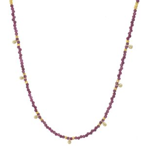 Lulu Designs: Palace Necklace, Ruby