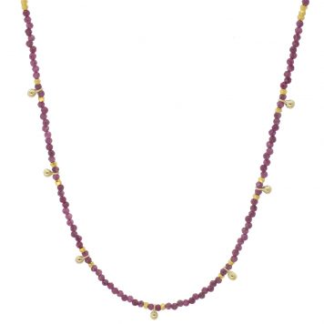 Lulu Designs: Palace Necklace, Ruby