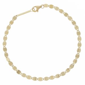 Lana:NUDE CHAIN BRACELET 7" 14k