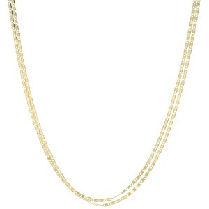 Lana:DOUBLE STRAND PETITE MALIBU CHOKER- 15”