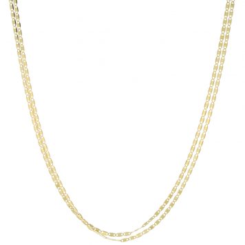 Lana:DOUBLE STRAND PETITE MALIBU CHOKER- 15”