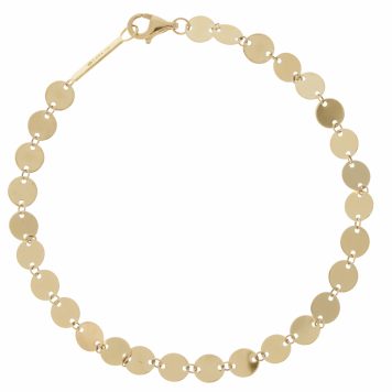 Lana:LASER DISC CHAIN BRACELET- SIZE 7 YG