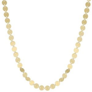 Lana:LASER DISC CHAIN NECKLACE