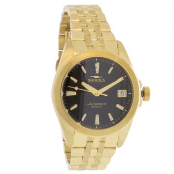Shinola: Watch:Circadian Monster 36mm Gold bracelet automatic