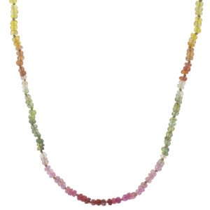 Alison Shiboski:Rainbow Sapphire Strand 18k