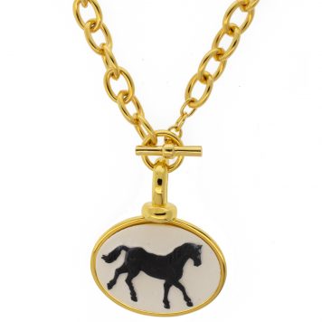 Catherine Canino: Gallop Noir Necklace