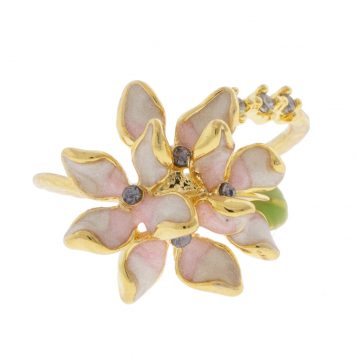 Tai: Flower Cluster Open Ring