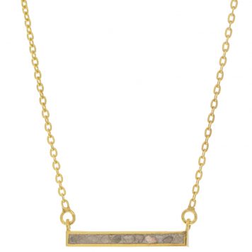 Shana Gulati:EMLYN Pendnat Sliced raw uncut diamonds, White Resin, Pave champagne diamonds, Vermeil 18K