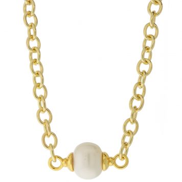 Catherine Canino:Essential Pebble Pearl Necklace 18