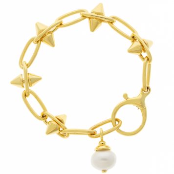 Catherine Canino: Punk Pearl Bracelet