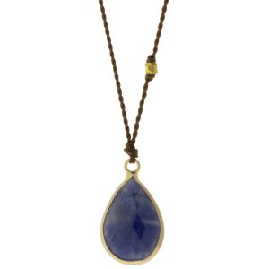 Margaret Solow: Necklace, 18k, Blue Sapphire