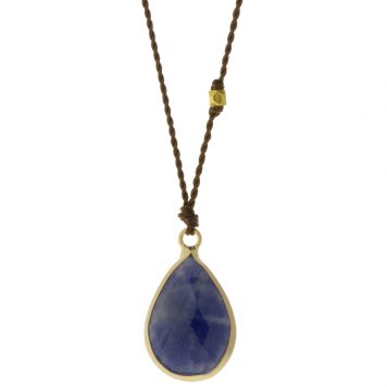 Margaret Solow: Necklace, 18k, Blue Sapphire