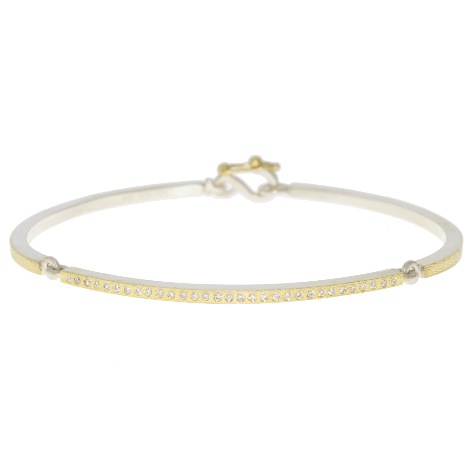Rene Escobar:Adam Flex bangle ID 0.15CT Diamonds