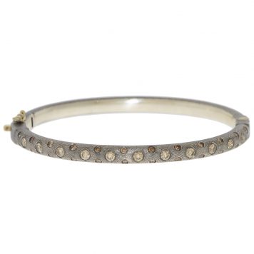 Rene Escobar:Bracelet,GYPSY 4MM Champagne diamonds 1.14ct