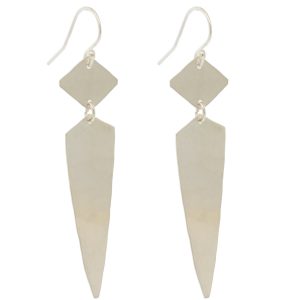 Carolyn Keys: Lanza Earring - Silver