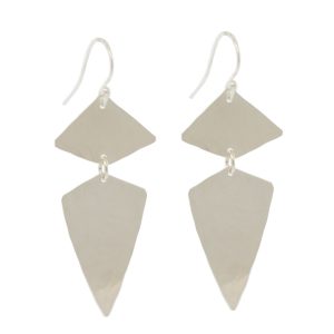 Carolyn Keys: Gabi Earring - Silver