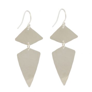 Carolyn Keys: Gabi Earring - Silver