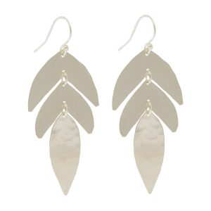 Carolyn Keys: Palmita Earring - Silver