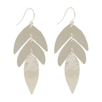 Carolyn Keys: Palmita Earring - Silver