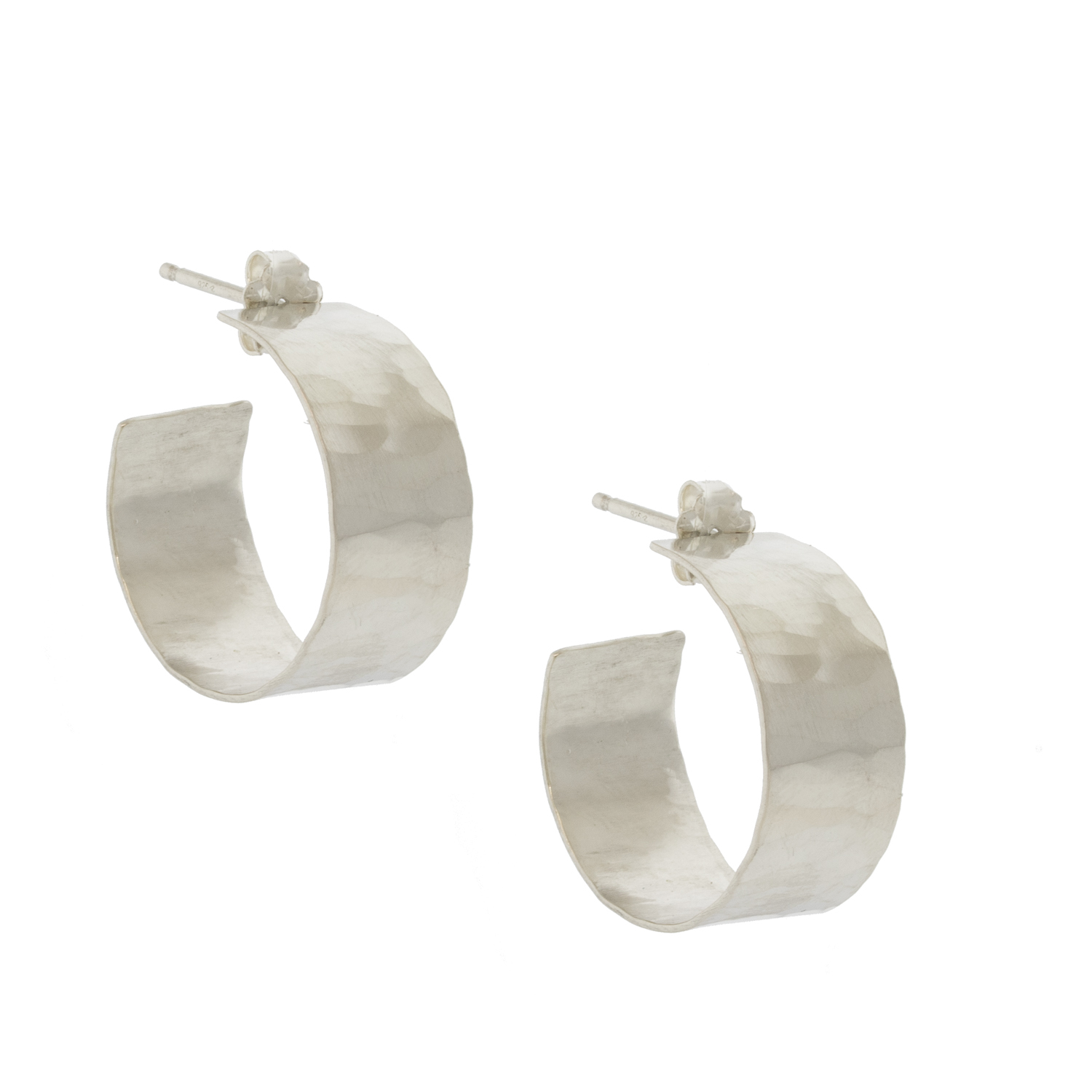 Carolyn Keys: Coco Hoops - Small - Silver