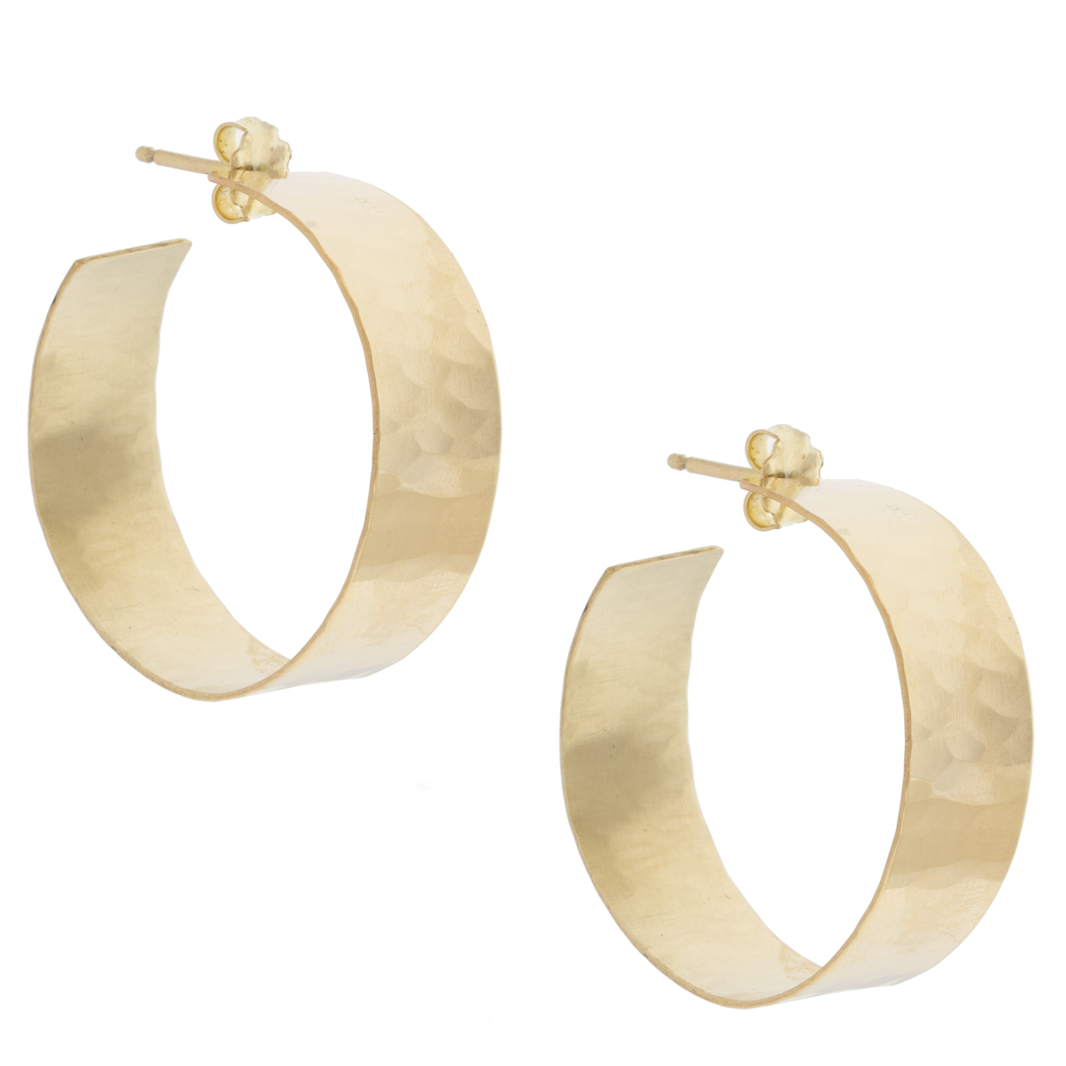 Carolyn Keys: Coco Hoops - Large 14k Gold Fill
