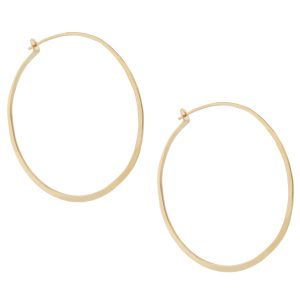Carolyn Keys: Simple Hoop - 14k Gold Fill